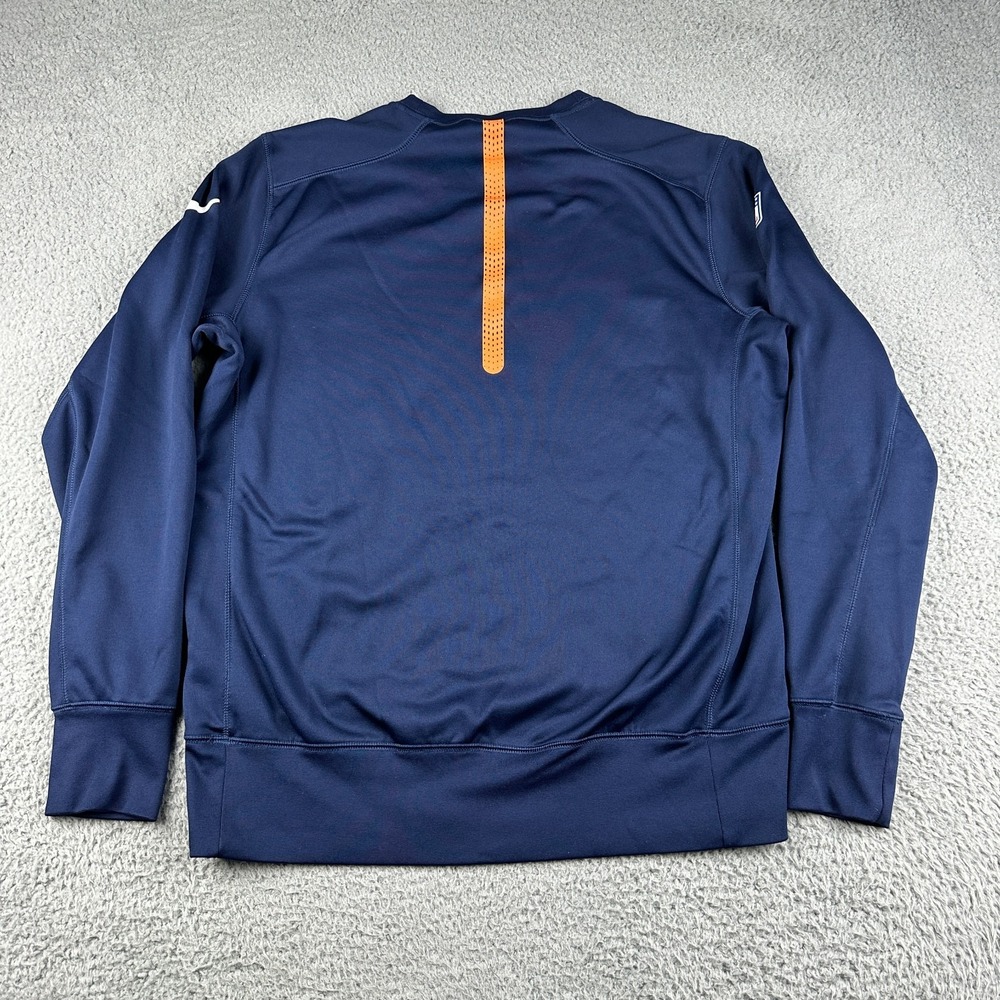 Nike Denver Broncos Sweatshirt Mens Medium Blue Logo Therma-Fit OnField - Picture 4 of 7